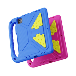 Детский чехол розового цвета на планшет iPad Air 4, 5 (10,9) и iPad Pro 11 (2018, 2020, 2021, 2022) от Dux Ducis, серия Puff Series Case