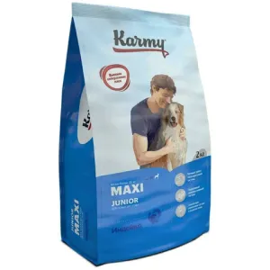 Сухой корм для щенков крупных пород, Karmy Maxi Junior, с индейкой