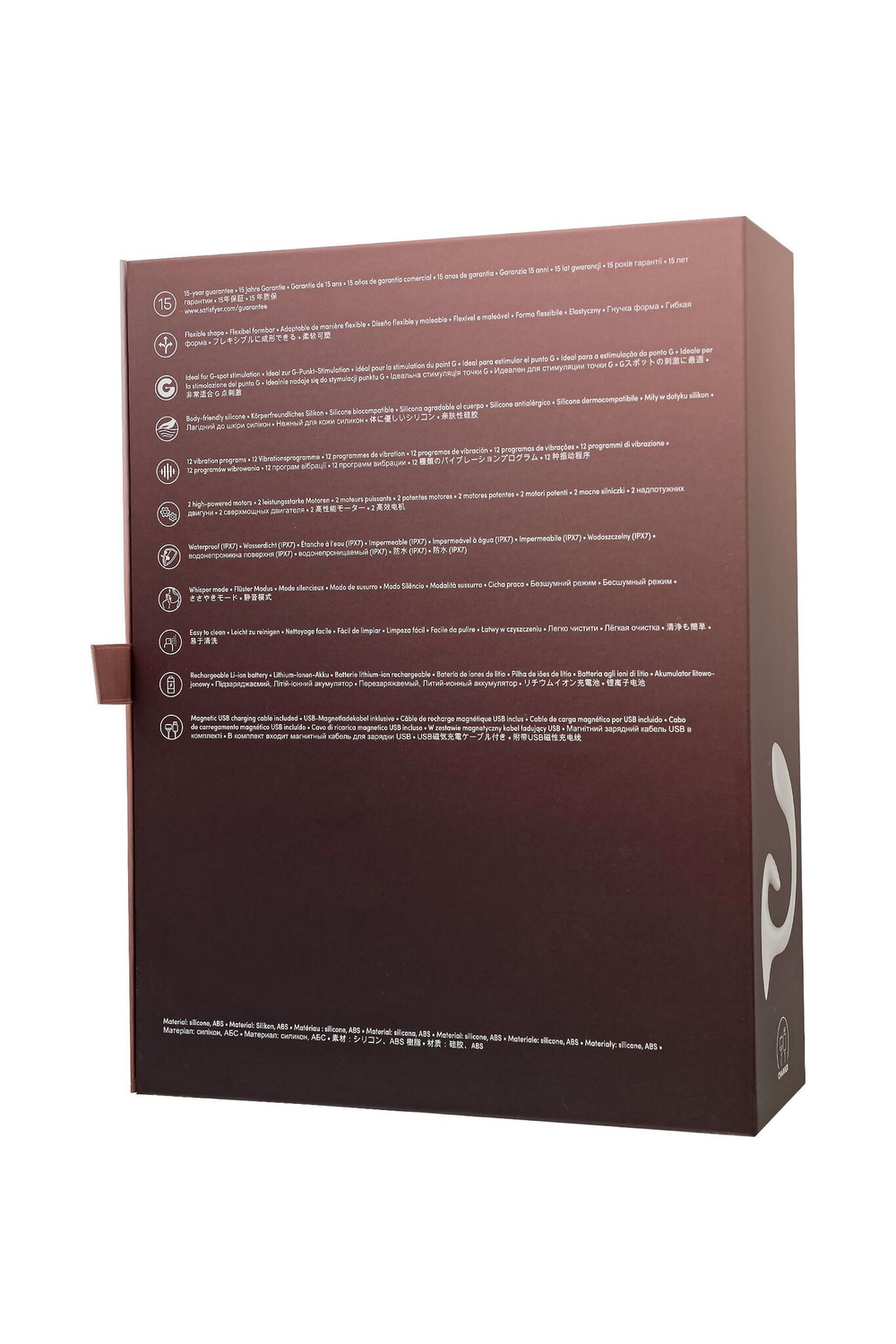 Белый вибратор для G-стимуляции G for Goddess 1 (Цвет: белый)