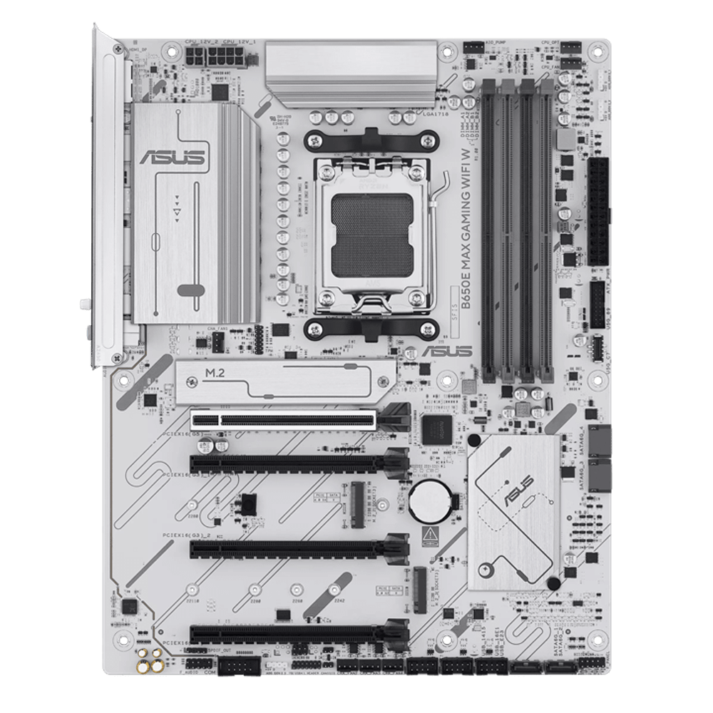 Материнская плата ASUS B650E MAX GAMING WIFI W AM5 4xDDR5 4xSATA3 RAID 3xM.2 DP HDMI USB-C ATX