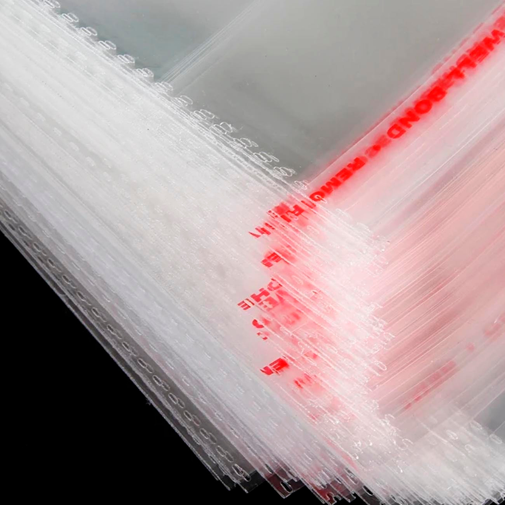 Пакеты с клеевым клапаном прозрачные упаковочные БОПП