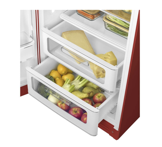 Холодильник Smeg FAB28LRD6, красный