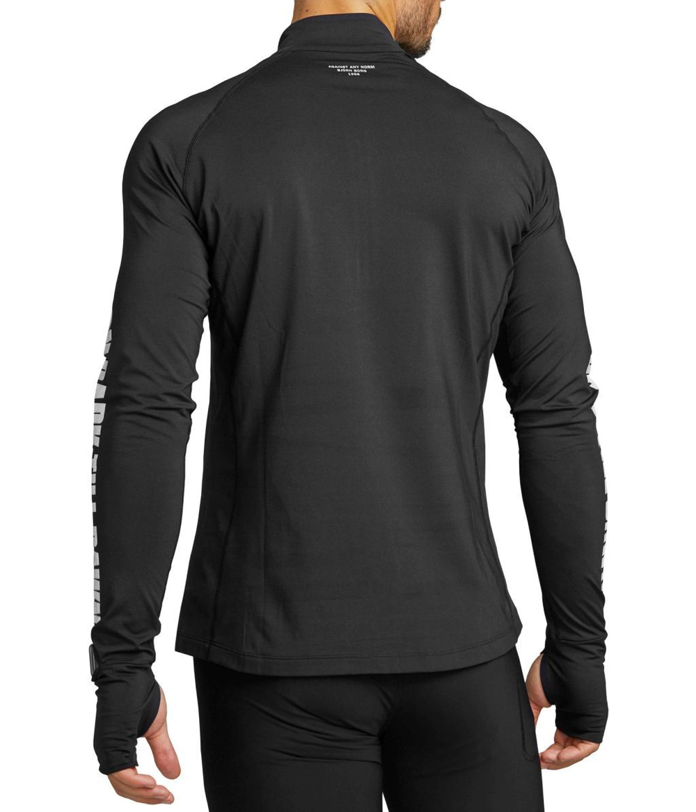 Куртка теннисная Bj_rn Borg Stockholm Midlayer M - Black
