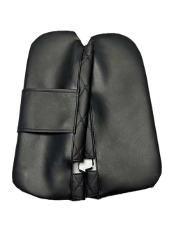 Чехлы на козырьки Hyundai Solaris (2011-2017) чёрная Бабочка