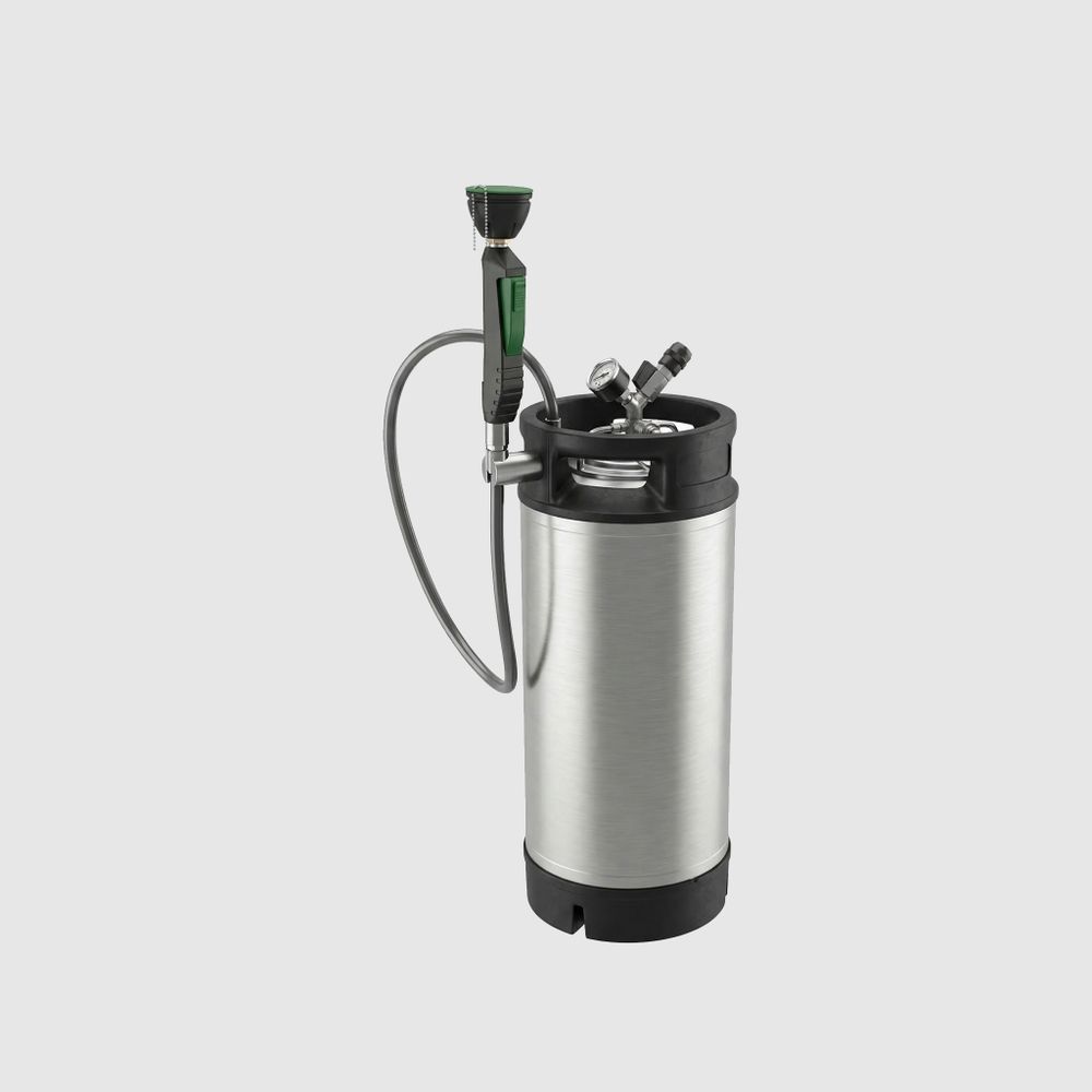 Аварийный портативный фонтан 18 л. оцинк. сталь/полипропилен BOCCHISF SC391 зеленый