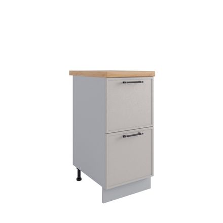 Кухня Модуль СК2 400 Марта Бежевый Скин