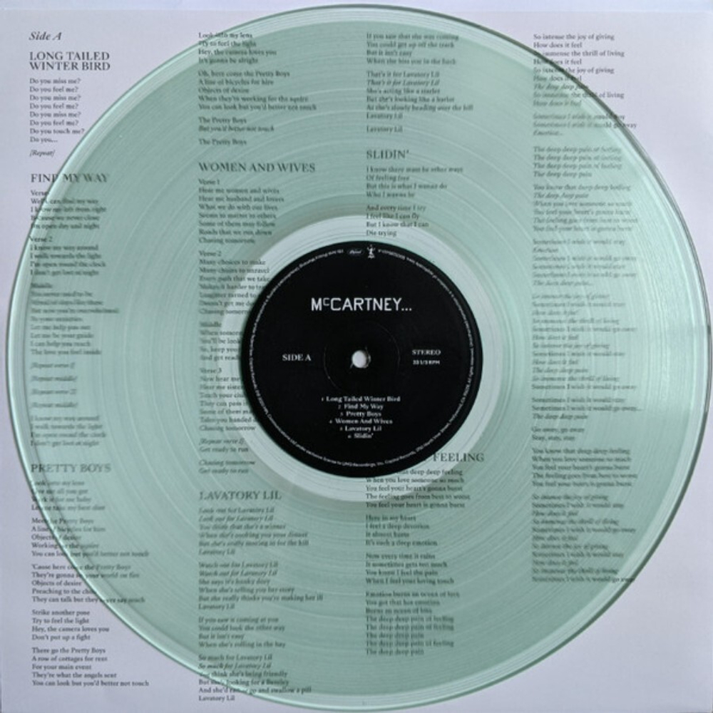 Paul McCartney / McCartney III (Limited Edition)(Coloured Vinyl)(LP)