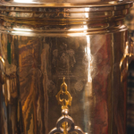 Старинный русский самовар в форме «Цилиндра»