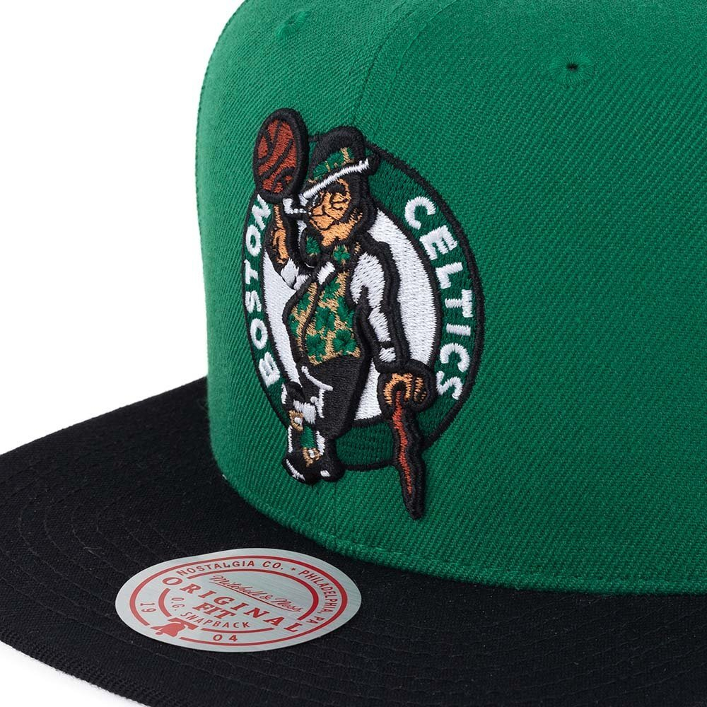 Кепка Mitchell & Ness Team 2 Tone 2.0 Snapback NBA Boston Celtics