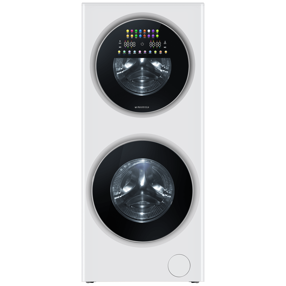 Стирально-сушильная машина (колонна) MAUNFELD MFWD14157WH06 загрузка 10кг/7кг сушка