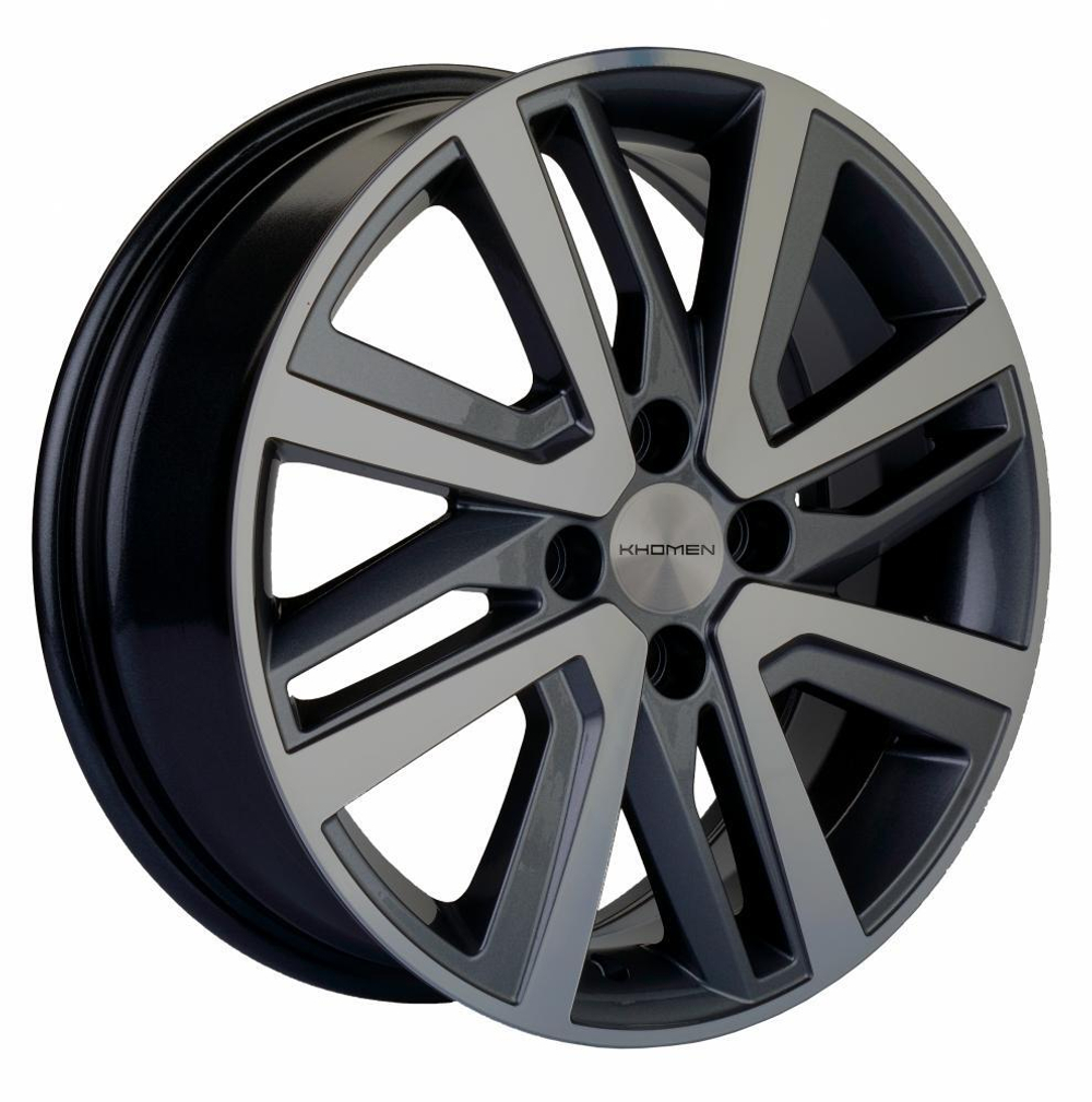 Khomen 1609 6x16 4x100 ET 41 Dia 60.1 (черный)