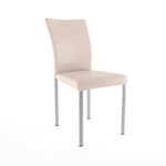 Стул Герцог бежевый Connect 05 / Хром