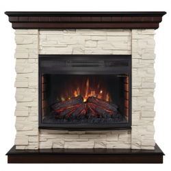 Электрокамин RealFlame Elford 25 AO античный дуб с Firefield 25 S IR S IR