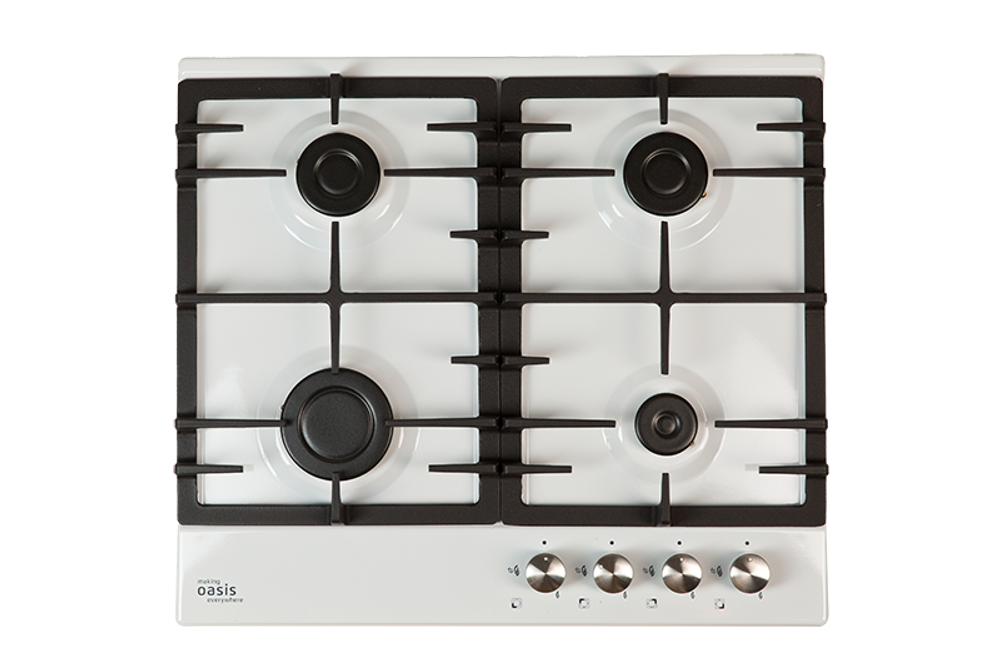 Поверхность варочная газ. "Oasis" P-MW (B) Белая