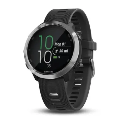 Часы для бега Garmin Forerunner 645 Music, с черным ремешком, 010-01863-30