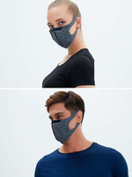 Маска многоразовая антрацит