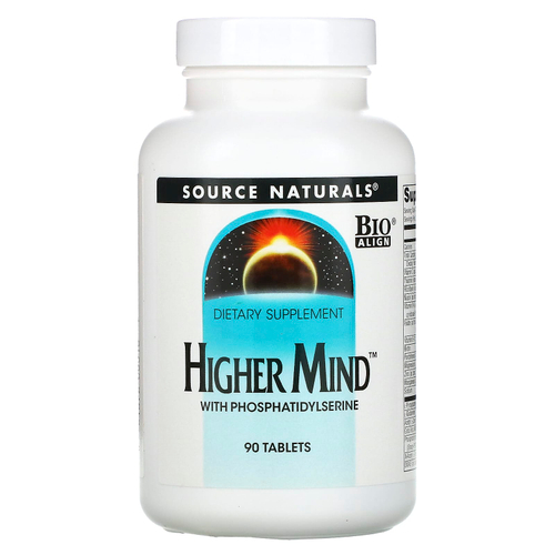 Source Naturals, Higher Mind, 90 таблеток
