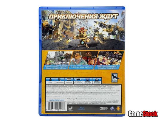 PS4 Knack CUSA-00006 (Б/У, Полностью на русском языке)