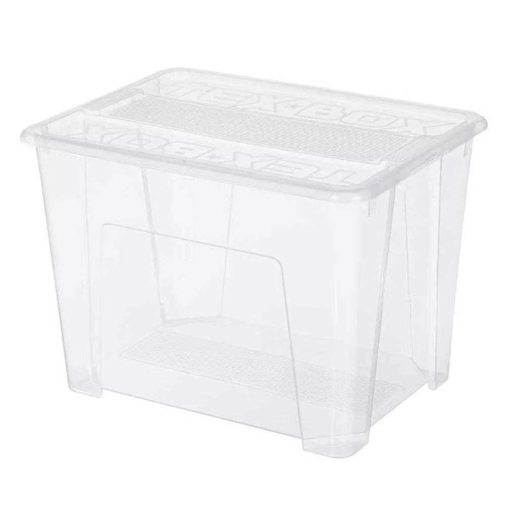 Ящик универсальный "tex-box" 21л 380х280х272 мм (бесцветный)