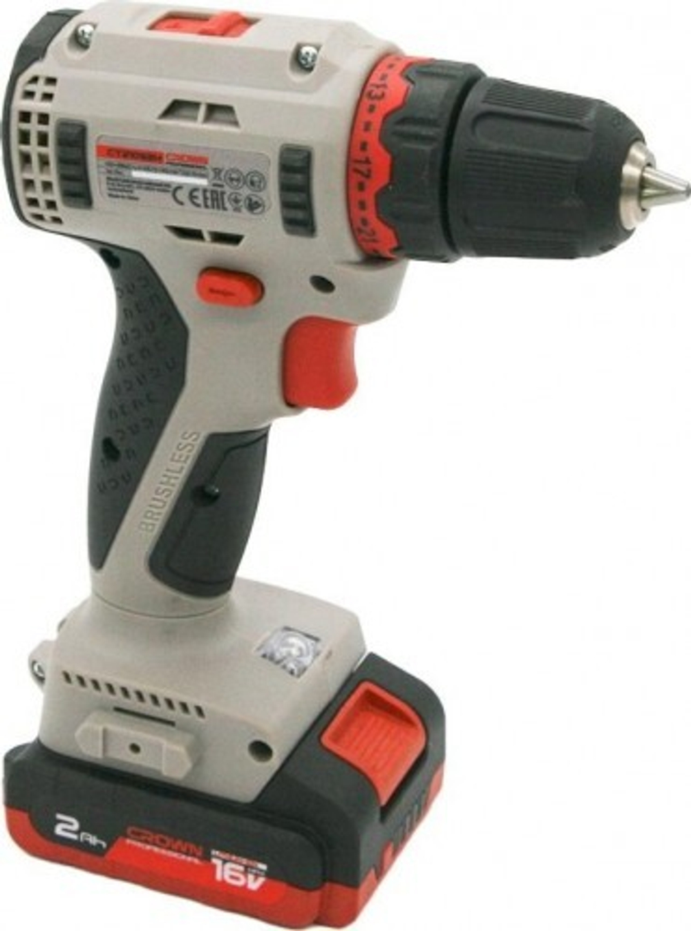 Дрель-шуруповерт аккумуляторная Crown CT21092H-2 BMC BL CT21092H-2 BMC