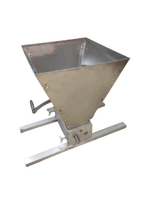 Дробилка/мельница двухвальцовая для солода или зерна ручная
