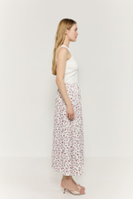 Юбка летящая в цветы