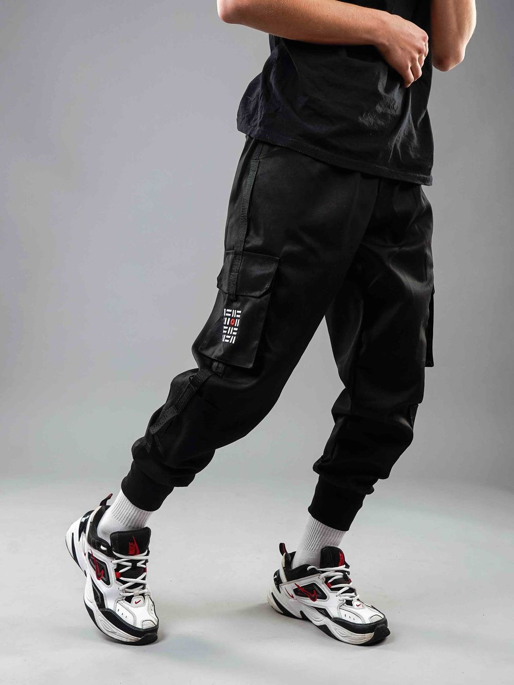 Джоггеры Jogger Street Black Jam Black Pocket