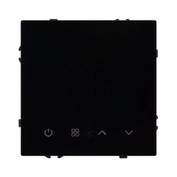 Терморегулятор SWT-NOBE-MTE-SFPL-BK (электрический тёплый пол) (Arlight, Черный оникс) 058345