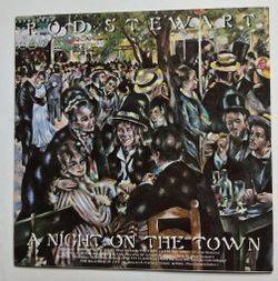 Винтажная виниловая пластинка LP Rod Stewart A Night On The Town (Germany 1980)