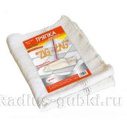 Тряпка для м/пола Зиг-Заг