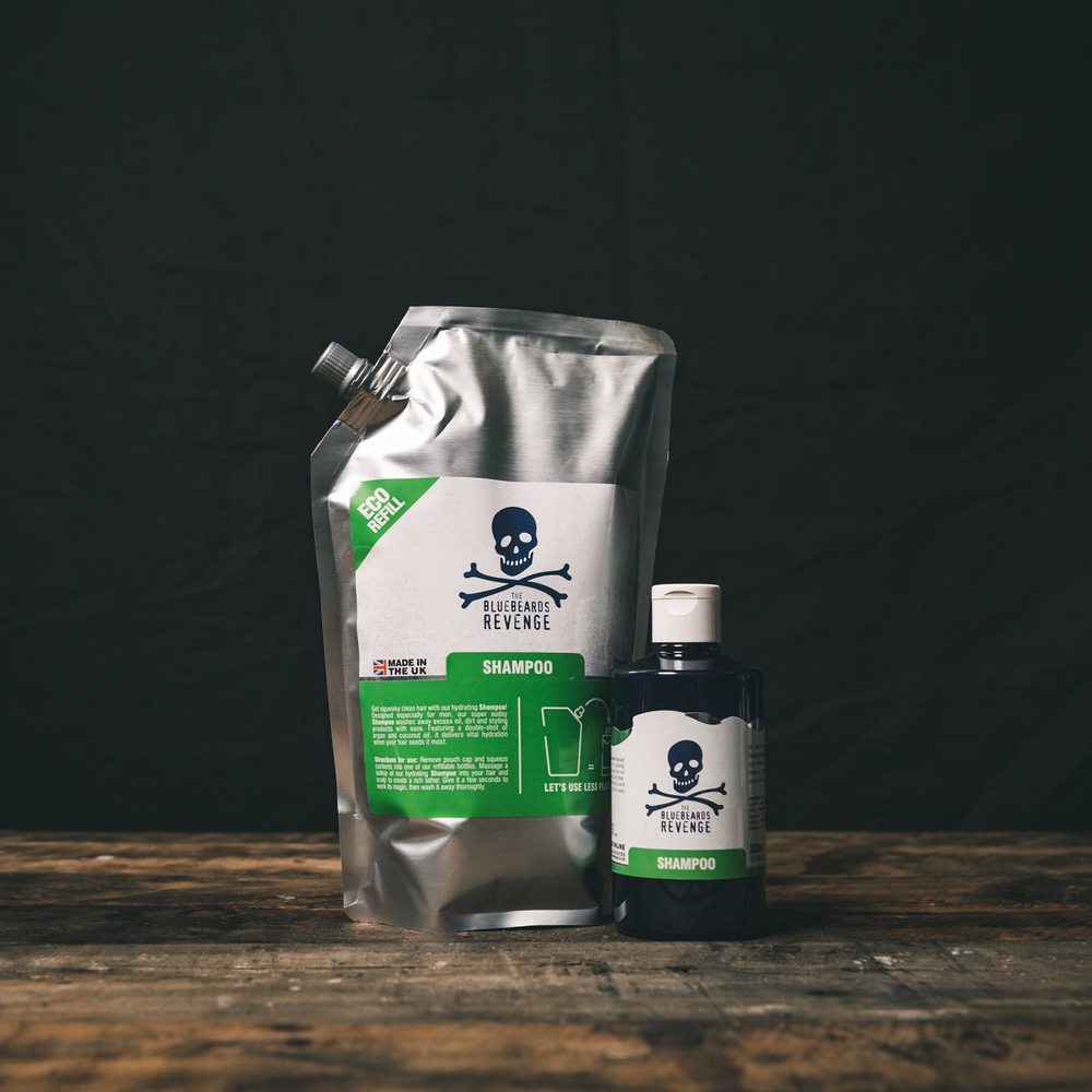 The Bluebeards Revenge Classic Shampoo Refill Pouch - пополнить шампунь /   1000  ml  / GTIN 5060297002694