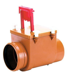 Канализационный затвор HL710.1 (Ду 110) механический