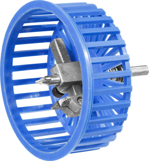 Сверло ЗУБР регулируемое, с изменяемым резцом, по кафелю и керамике, ″Балеринка″, Д 20-90мм, с защитной решеткой