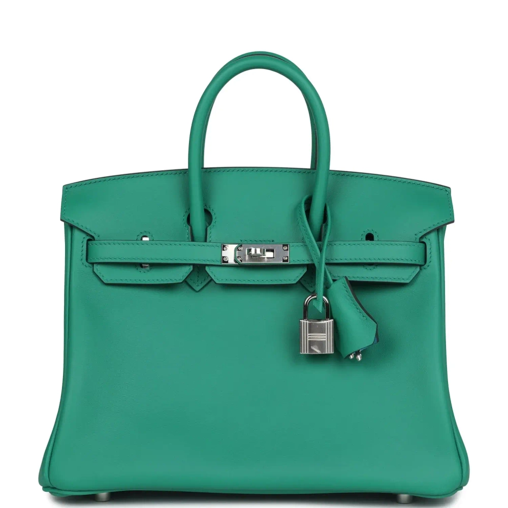 Сумка из коллекции W с палладиевой фурнитурой Hermès Birkin