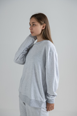 Eoselio Limited Edition Lightweight Unisex Свитшот Lte-03-g Grey Marl