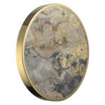 5079/50L L-VISION ODL24 535 зол/серо-бежевый/металл/натур.камень/акрил Настенный светильник с переключ.цветов.темпер. LED 50W 3000К/4000K/6000K BERGI