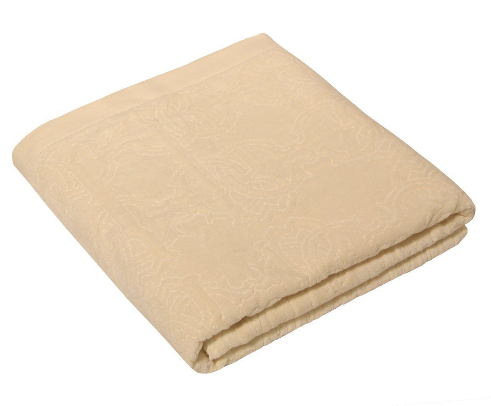 Полотенце 100х150 Roberto Cavalli Logo слоновой кости