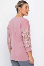 Джемпер Вирджиния НЬЮ (розовый) Б14439-48М LT Collection