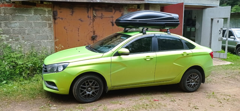 Автобокс Way-box Lainer 460 на Lada Vesta
