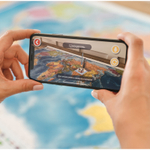 Карта Мира политическая Globen, 1:55 млн., 590х400 мм, интерактивная