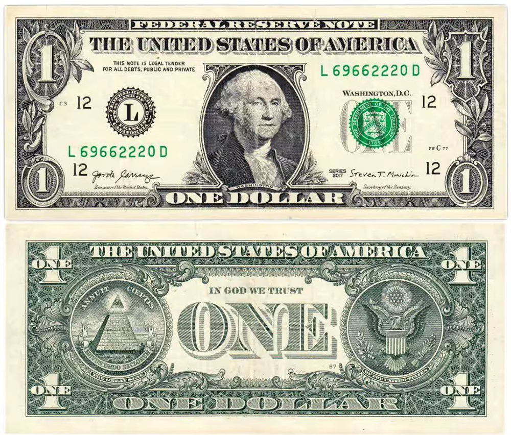 США 1 доллар 2003 Сан-Франциско aUNC