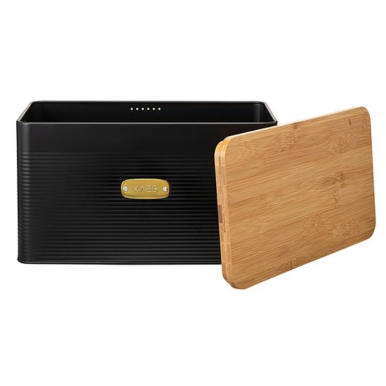 Хлебница irmel, 33,7х18х22 см, графит