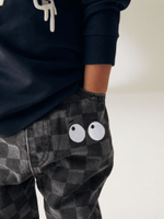 Джинсы для мальчика Next 207-288, Черный, Темно-серый