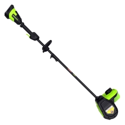 Greenworks GD40SS2 40В снегоуборщик аккумуляторный (1 x 5 Ач, ЗУ) ковш 30 см, выброс 7.6 м 2603107UG