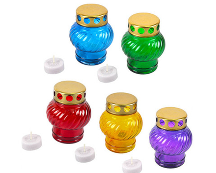 Лампада стеклянная/микс