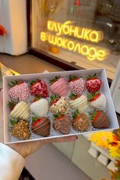 клубника в шоколаде