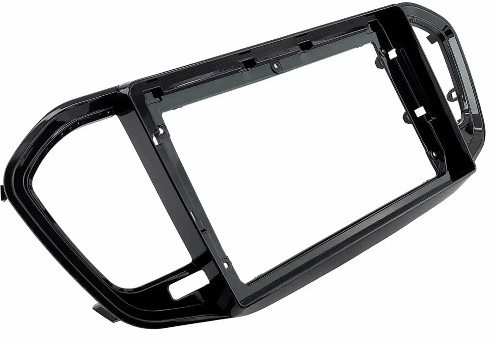 Магнитола для Lada Vesta NG 2023+ (ШГУ, рамка черная глянцевая 9) - FarCar монитор 12.3" 2K QLED на Android 14, TS10, CarPlay, 4G SIM-слот