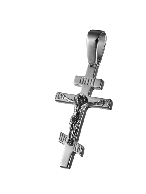 Крест из серебра/Частичное чернение