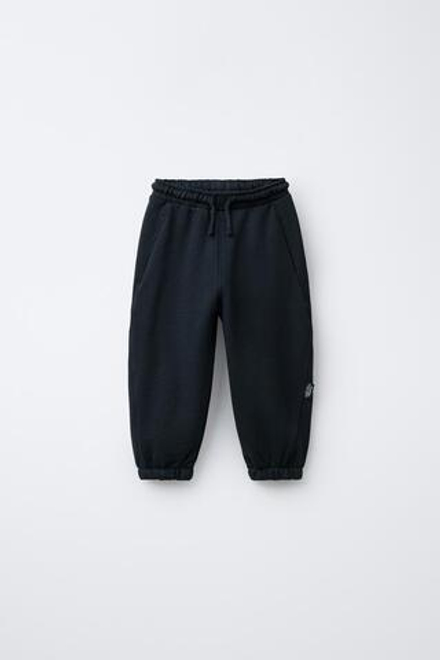 ZARA БРЮКИ-ДЖОГГЕРЫ, МОРСКОЙ СИНИЙ