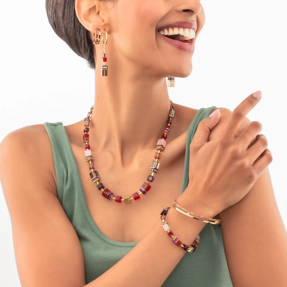 Серьги Coeur de Lion Red-Gold 0136/21-0316